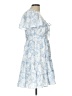 Francesca's Blue Casual Dress Size L - photo 4