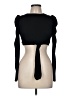 Shein Black Long Sleeve Top Size M - photo 1