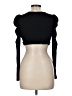 Shein Black Long Sleeve Top Size M - photo 2