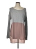 Meadow Rue Gray Long Sleeve Top Size L - photo 1