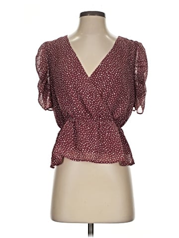 Paper Crane Short Sleeve Blouse (view 1)
