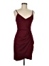 Lulus Solid Burgundy Cocktail Dress Size M - photo 1