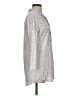 Natori Animal Print Silver 3/4 Sleeve Blouse Size S - photo 4