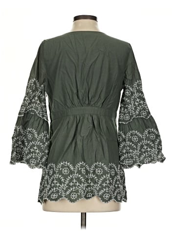 A Pea in the Pod 3/4 Sleeve Blouse (view 2)