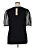 Les Serein Black Short Sleeve Top Size 1X - photo 2