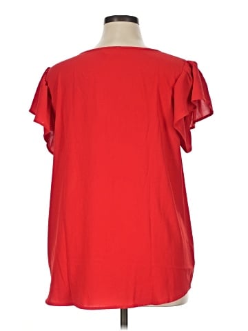 Perch by Blu Pepper Short Sleeve Blouse (view 2)