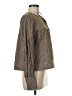 Carly Jean Brown Long Sleeve Blouse Size M - photo 4