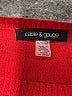 Cable & Gauge Hearts Red Pullover Sweater Size XL - photo 7