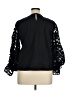 Zara Black Long Sleeve Blouse Size XL - photo 2