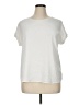 Allison Daley 100% Polyester Ivory Short Sleeve Top Size XL - photo 1