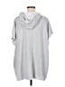 CAbi 100% Cotton Silver Poncho Size M - photo 2