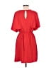 Everly 100% Polyester Solid Red Casual Dress Size M - photo 2
