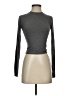 Zara Gray Ivory Long Sleeve Top Size S - photo 1