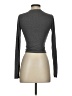 Zara Gray Ivory Long Sleeve Top Size S - photo 2