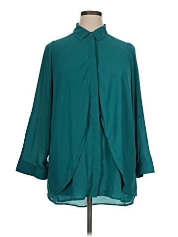 Roaman's 3/4 Sleeve Blouse (view 1)