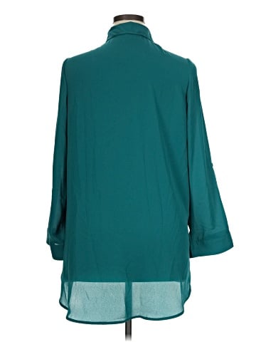 Roaman's 3/4 Sleeve Blouse (view 2)