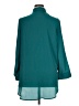 Roaman's 100% Polyester Teal 3/4 Sleeve Blouse Size 16 - photo 2