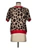 Q2 Animal Print Red Pullover Sweater Size S (estimated) - photo 1
