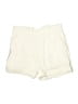 FRAME Solid Ivory Shorts Size 8 - photo 1