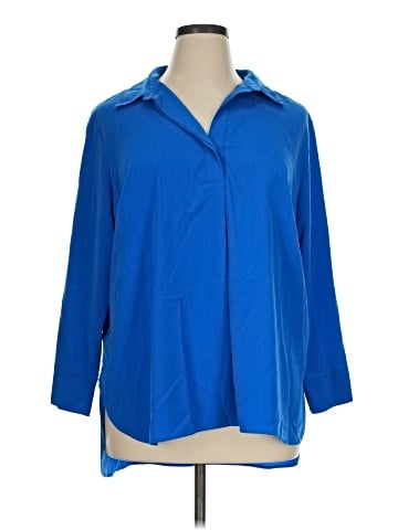 Investments 3/4 Sleeve Blouse (view 1)