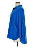 Investments 100% Polyester Blue 3/4 Sleeve Blouse Size 1X - photo 5