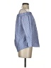 Zara Blue 3/4 Sleeve Blouse Size S - photo 4