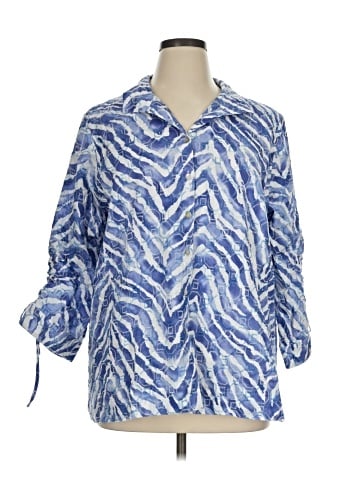 John Mark 3/4 Sleeve Blouse (view 1)