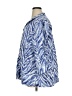 John Mark Animal Print Blue 3/4 Sleeve Blouse Size 1X - photo 5