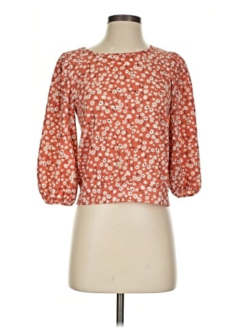 Lavish 3/4 Sleeve Blouse (view 1)