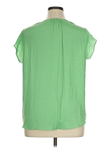 Jones & Co Short Sleeve Blouse (view 2)