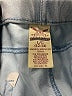 Faded Glory Solid Blue Denim Shorts Size 14 - photo 3