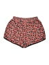 Parker Animal Print Orange Athletic Shorts Size M - photo 2