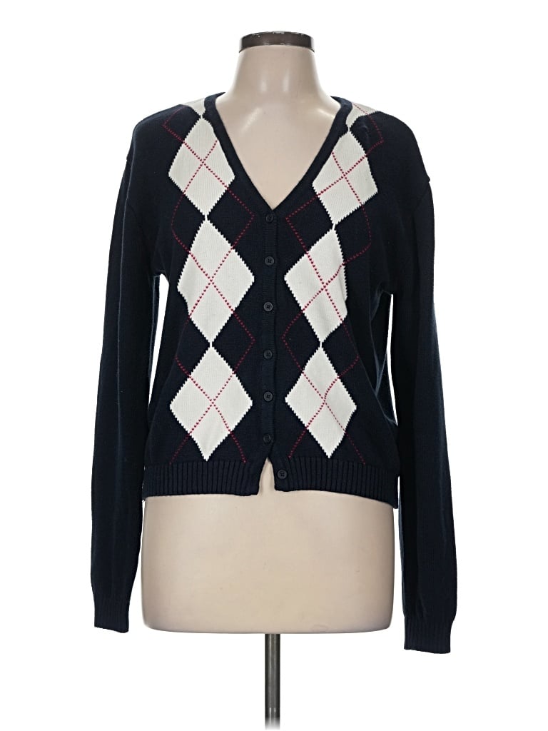 Pre-owned John Galt Cardigan Sweater In Blue