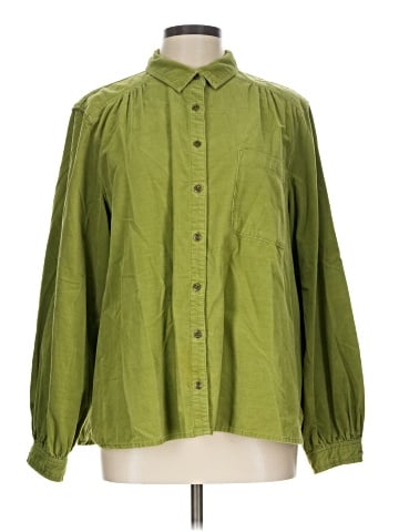 Pilcro by Anthropologie Long Sleeve Button-Down Shirt (view 1)