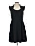 Tabitha Solid Black Casual Dress Size 12 - photo 1