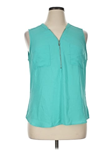 Soho JEANS NEW YORK & COMPANY Sleeveless Blouse (view 1)