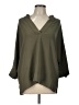 Calvin Klein 100% Polyester Green 3/4 Sleeve Blouse Size L - photo 1