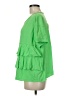 Easel 100% Cotton Green Short Sleeve Top Size M - photo 5