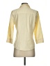 L.L.Bean 100% Cotton Yellow 3/4 Sleeve Button-Down Shirt Size S - photo 2