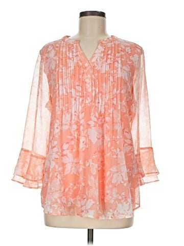 Charter Club 3/4 Sleeve Blouse (view 1)