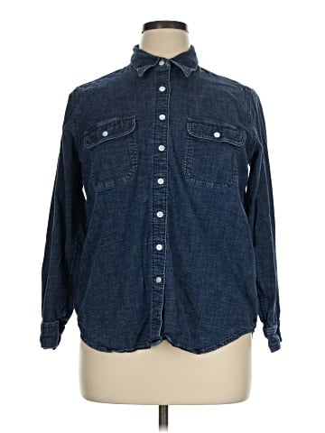 Lands' End Denim Jacket (view 1)
