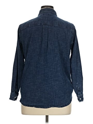 Lands' End Denim Jacket (view 2)