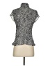 Allison Taylor 100% Polyester Black Short Sleeve Blouse Size S - photo 2