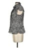 Allison Taylor 100% Polyester Black Short Sleeve Blouse Size S - photo 5