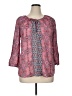 Fred David Pink 3/4 Sleeve Blouse Size XL - photo 1