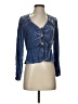 Intermix Blue Long Sleeve Blouse Size 2 - photo 1