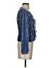 Intermix Blue Long Sleeve Blouse Size 2 - photo 4