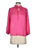 Vince Camuto 100% Polyester Pink 3/4 Sleeve Blouse Size XS - photo 1