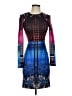 Clover Canyon Graphic Blue Cocktail Dress Size XS - photo 1