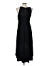 Sangria Solid Black Cocktail Dress Size 12 - photo 2